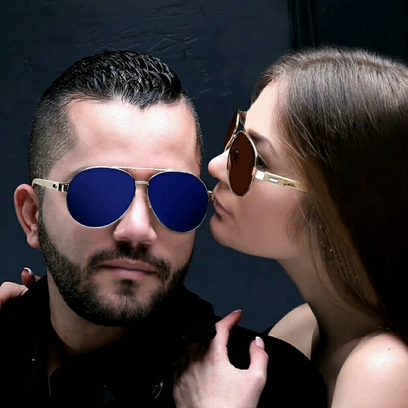 BNIP GENUINE BAMBOO AVIATOR SUNGLASSES - Picture 3 of 3